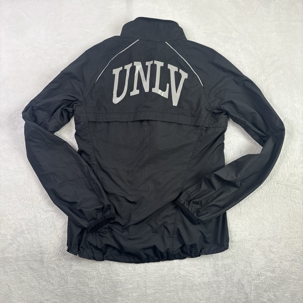 Nike UNLV Cross Country Track & Field Black Full Zip Jacket Top Active Women's S